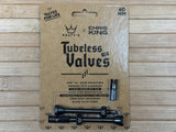 Peaty's Tubeless Ventile MK2 60mm schwarz