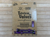 Peaty's Tubeless Ventile MK2 60mm purple / lila