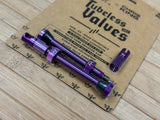 Peaty's Tubeless Ventile MK2 60mm purple / lila
