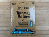 Peaty's Tubeless Ventile MK2 60mm türkis