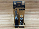 Peaty's Holeshot CO2 Tire Inflator MTB 25g slate grau