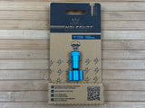 Peaty's Holeshot CO2 Tire Inflator Head / Kopf türkis