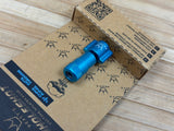 Peaty's Holeshot CO2 Tire Inflator Head / Kopf türkis