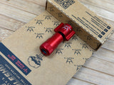 Peaty's Holeshot CO2 Tire Inflator Head / Kopf rot