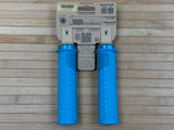 Peaty's Monarch Grip Knurl Thick Griffe türkis