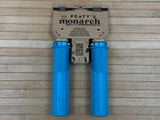 Peaty's Monarch Grip Knurl Thin Griffe türkis