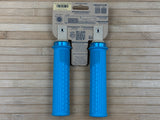 Peaty's Monarch Grip Knurl Thin Griffe türkis