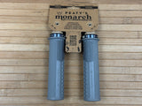 Peaty's Monarch Grip Knurl Thick Griffe grau