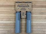 Peaty's Monarch Grip Knurl Thin Griffe grau