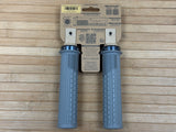 Peaty's Monarch Grip Knurl Thin Griffe grau