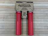 Peaty's Monarch Grip Knurl Thin Griffe rot