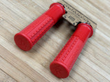 Peaty's Monarch Grip Knurl Thin Griffe rot