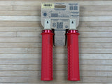 Peaty's Monarch Grip Knurl Thin Griffe rot