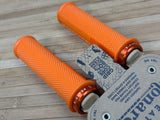 Peaty's Monarch Grip Knurl Thick Griffe orange