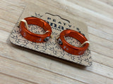 Peaty's Monarch Grip Lock Ring Set orange
