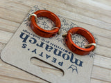 Peaty's Monarch Grip Lock Ring Set orange