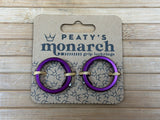 Peaty's Monarch Grip Lock Ring Set purple lila
