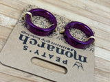 Peaty's Monarch Grip Lock Ring Set purple lila