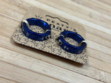 Peaty's Monarch Grip Lock Ring Set navy blau