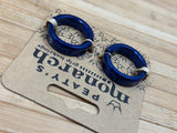 Peaty's Monarch Grip Lock Ring Set navy blau