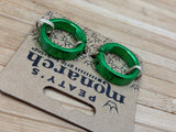 Peaty's Monarch Grip Lock Ring Set emerald grün