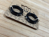 Peaty's Monarch Grip Lock Ring Set schwarz
