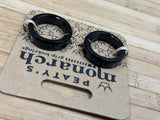 Peaty's Monarch Grip Lock Ring Set schwarz