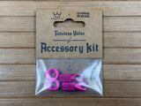 Peaty's Tubeless Valve MK2 Accessory / Ersatzteile Kit pink