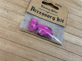 Peaty's Tubeless Valve MK2 Accessory / Ersatzteile Kit pink