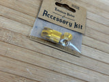 Peaty's Tubeless Valve MK2 Accessory / Ersatzteile Kit gold