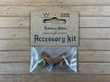 Peaty's Tubeless Valve MK2 Accessory / Ersatzteile Kit bourbon kash bronze