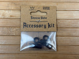 Peaty's Tubeless Valve MK2 Accessory / Ersatzteile Kit schwarz
