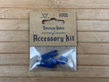 Peaty's Tubeless Valve MK2 Accessory / Ersatzteile Kit navy blau