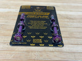 Peaty's Holeshot Fast Flow Tubeless Ventile 42mm purple lila
