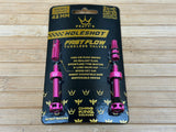 Peaty's Holeshot Fast Flow Tubeless Ventile 42mm pink
