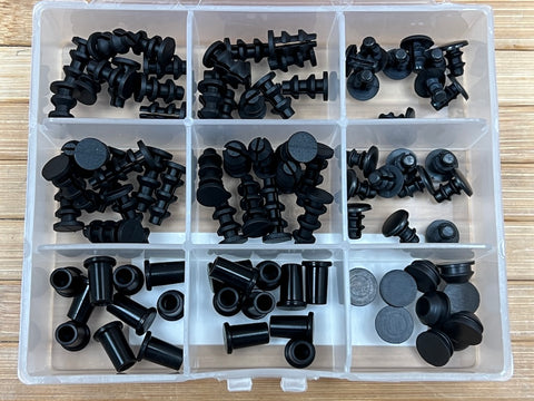 SRAM Rahmen Blindstopfen / Kappen / Plugs Tacklebox Set – RTF Bikeparts