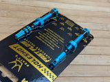 Peaty's Holeshot Fast Flow Tubeless Ventile 42mm türkis