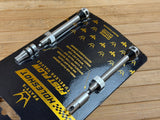 Peaty's Holeshot Fast Flow Tubeless Ventile 60mm silber
