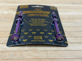 Peaty's Holeshot Fast Flow Tubeless Ventile 60mm purple lila