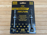 Peaty's Holeshot Fast Flow Tubeless Ventile 60mm slate grau