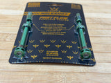 Peaty's Holeshot Fast Flow Tubeless Ventile 60mm jade grün