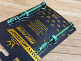 Peaty's Holeshot Fast Flow Tubeless Ventile 60mm jade grün