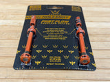 Peaty's Holeshot Fast Flow Tubeless Ventile 60mm mango orange