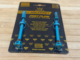 Peaty's Holeshot Fast Flow Tubeless Ventile 60mm türkis