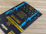 Peaty's Holeshot Fast Flow Tubeless Ventile 60mm türkis