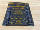Peaty's Holeshot Fast Flow Tubeless Ventile 60mm navy blau
