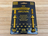 Peaty's Holeshot Fast Flow Tubeless Ventile 60mm gold