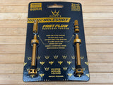 Peaty's Holeshot Fast Flow Tubeless Ventile 60mm bourbon kash bronze