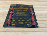 Peaty's Holeshot Fast Flow Tubeless Ventile 60mm rot