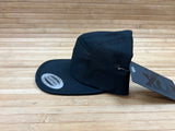 FOX Logo Flat 5 Panel Hat Kappe schwarz